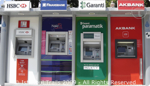 ATM Machines in Istanbul