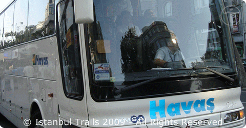 Havaş Airport Shuttle at in Istanbul, Turkey