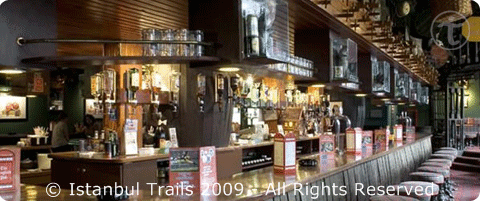 The English Pub at the President Hotel in Istanbul, Turkey