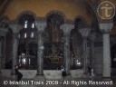 The upper gallery in the Haghia Sophia, Istanbul, Turkey The upper gallery in the Haghia Sophia, Istanbul, Turkey