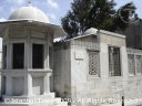 The tomb of Mimar Sinan outside the Süleymaniye Mosque in Istanbul, Turkey