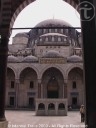 The Süleymaniye Mosque seen through the main gate, Istanbul, Turkey