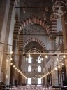 Inside view of the Süleymaniye Mosque in Istanbul, Turkey