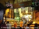 A stall in the Spice or Egyptian Bazaar of Istanbul, Turkey