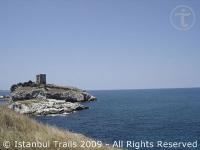 Video of Şile, a holiday village by the Black Sea in Istanbul, Turkey