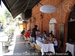 The Rumeli Café restaurant in Sultanahmet