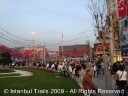 Taksim Square in Istanbul, just before the Republic Day celebrations. (Turkey)