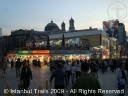 The famous snack-bars at Taksim Square in Istanbul, Turkey.