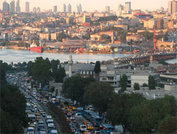 Istanbul has a very diverse (public) transportation network.