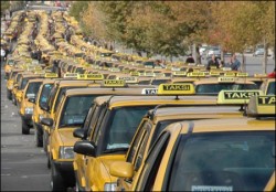 Istanbul taxis may take alternative roads to avoid traffic jams.