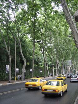 Taxi in Istanbul, Turkey