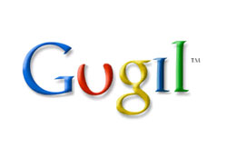 Google written according to Turkish spelling rules.