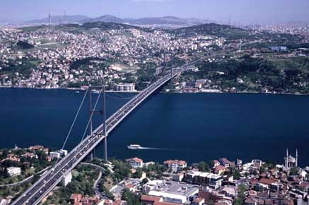 Video of a Scenic Cruise on the Bosphorus