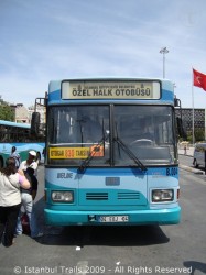 Privately owned bus