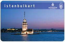 Image of the newly introduced Istanbul Card (Istanbul Kart)