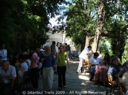 Terrace of the Pierre Loti Café