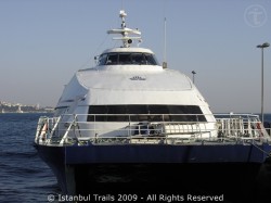 High-speed ferry or sea bus.